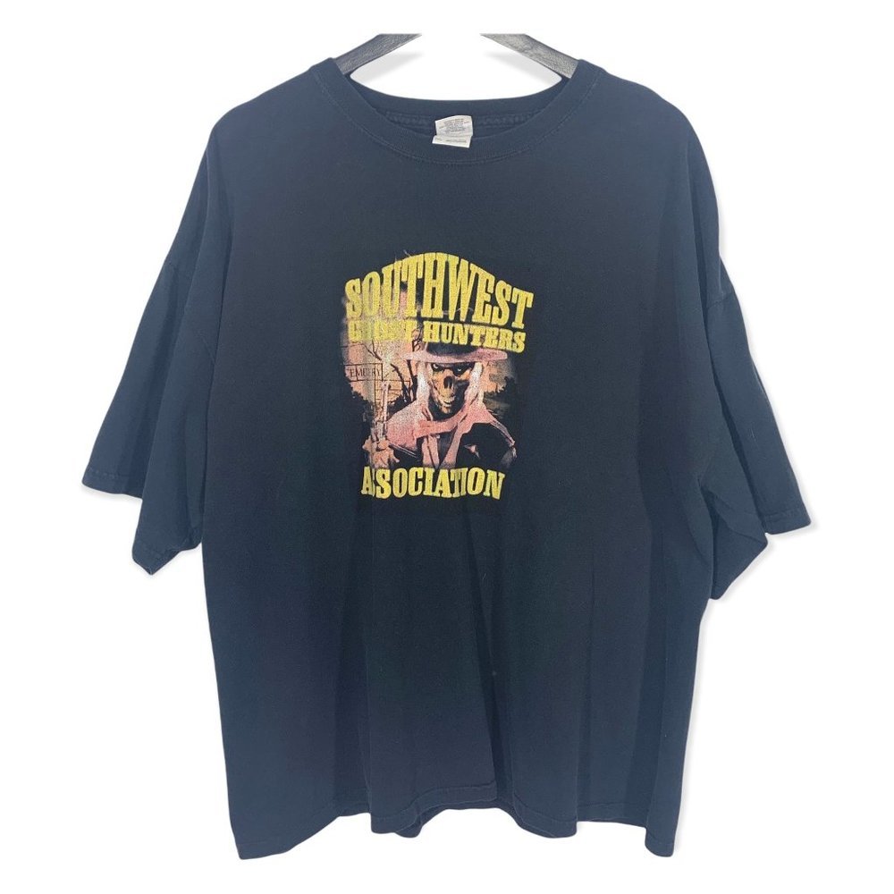 Vintage Y2K Southwest Ghost Hunters Assoc Tee, 2X